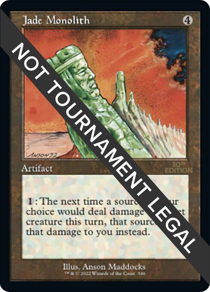 Jade Monolith Retro Frame 546/594 (30th Anniversary Edition)  | Good Games Adelaide SA