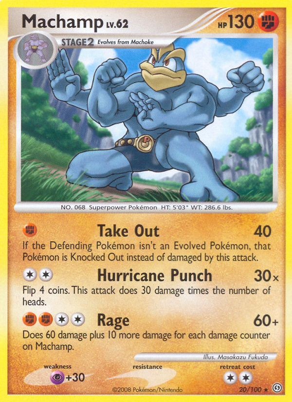 Machamp (20/100) [Diamond & Pearl: Stormfront] | Good Games Adelaide SA