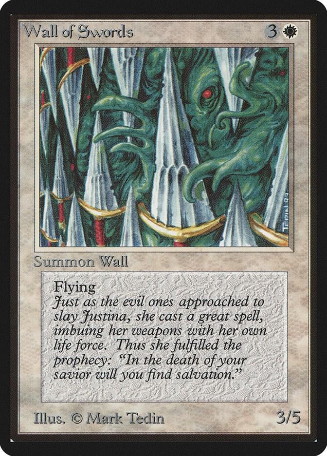 Wall of Swords 43/302 (Beta Edition)  | Good Games Adelaide SA