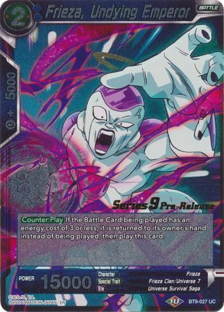 Frieza, Undying Emperor (Universal Onslaught) [BT9-027] | Good Games Adelaide SA
