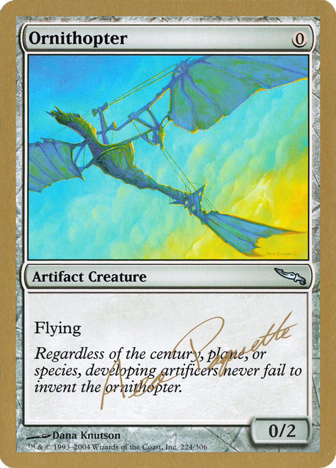 Ornithopter (Aeo Paquette) [World Championship Decks 2004] | Good Games Adelaide SA
