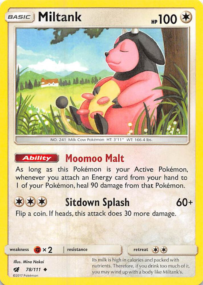 Miltank 78/111 (SM - Crimson Invasion)  | Good Games Adelaide SA