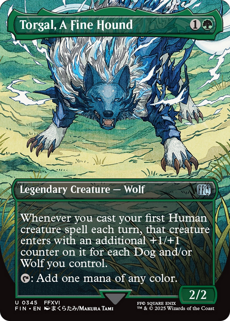 Torgal, A Fine Hound (Borderless) [FINAL FANTASY] | Good Games Adelaide SA