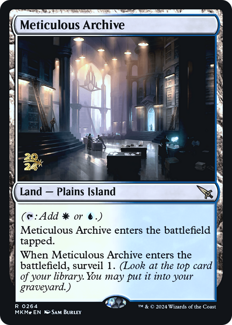 Meticulous Archive [Murders at Karlov Manor Prerelease Promos] | Good Games Adelaide SA