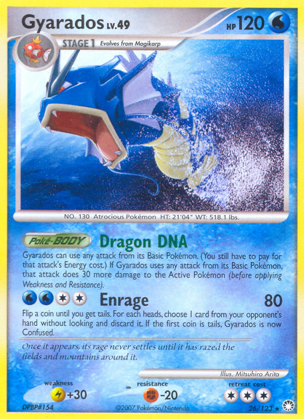 Gyarados (26/123) [Diamond & Pearl: Mysterious Treasures] | Good Games Adelaide SA