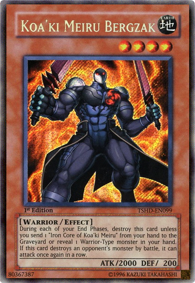 Koa'ki Meiru Bergzak [TSHD-EN099] Secret Rare | Good Games Adelaide SA
