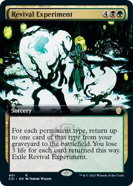 Revival Experiment Extended Art 401 (Commander 2021)  | Good Games Adelaide SA