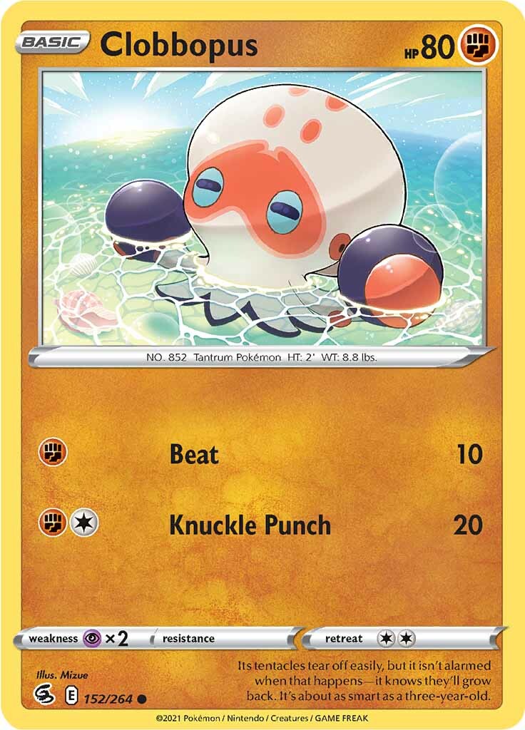 Clobbopus (152/264) [Sword & Shield: Fusion Strike] | Good Games Adelaide SA