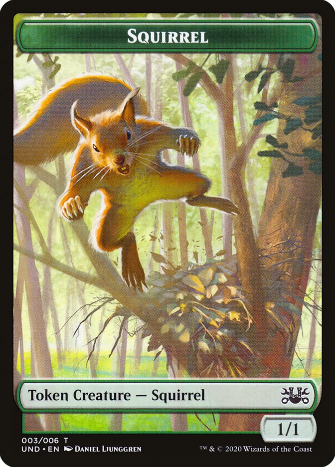 Beeble // Squirrel Double-sided Token [Unsanctioned Tokens] | Good Games Adelaide SA