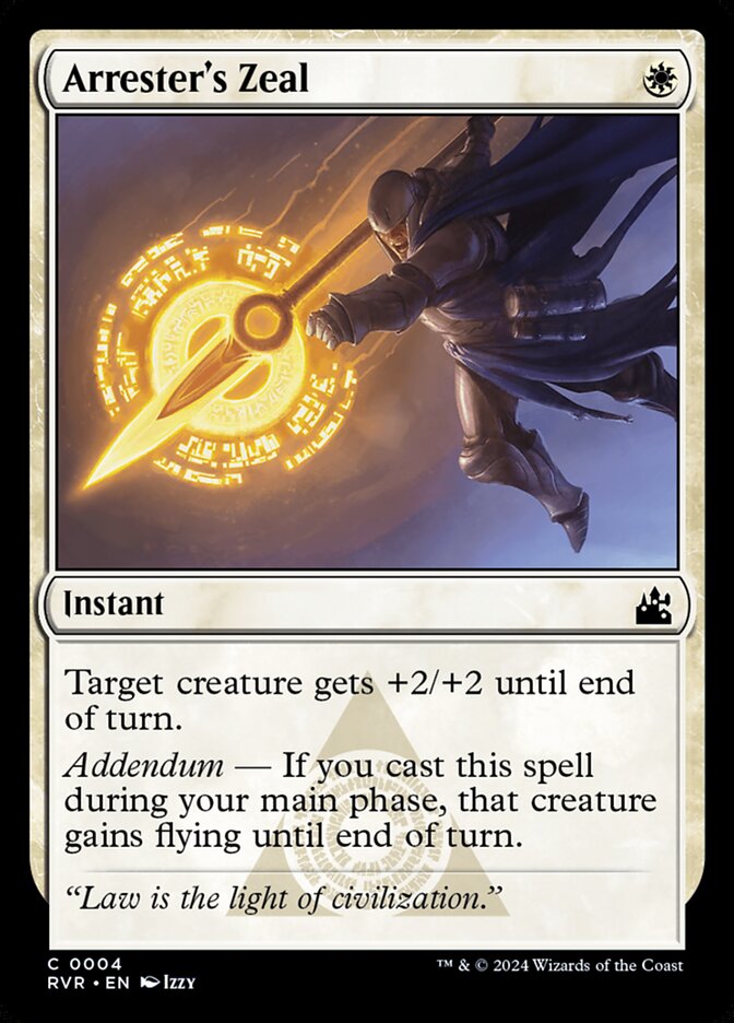 Arrester's Zeal 4 (Ravnica Remastered)  | Good Games Adelaide SA