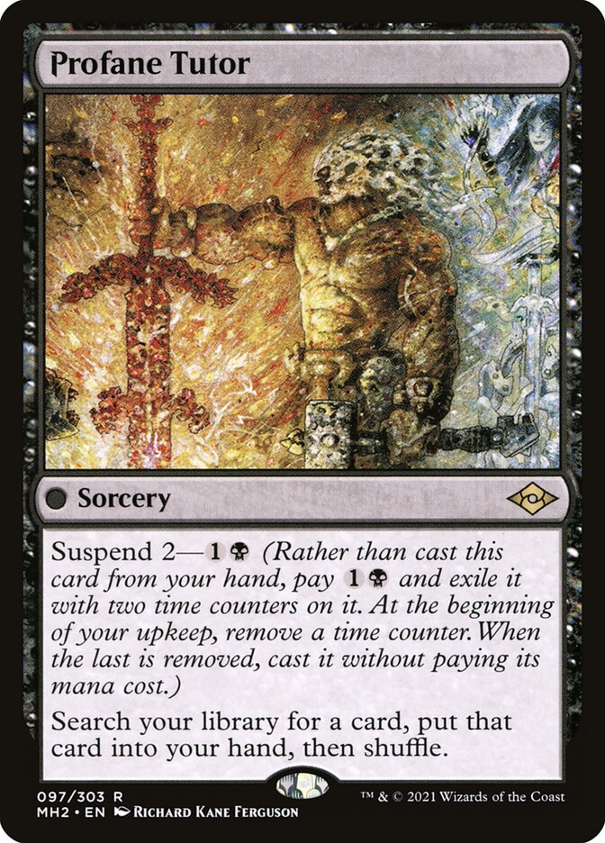 Profane Tutor 97 (Modern Horizons 2)  | Good Games Adelaide SA
