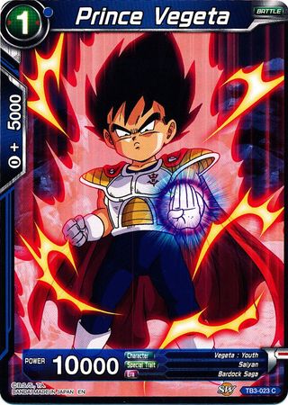 Prince Vegeta [TB3-023] | Good Games Adelaide SA