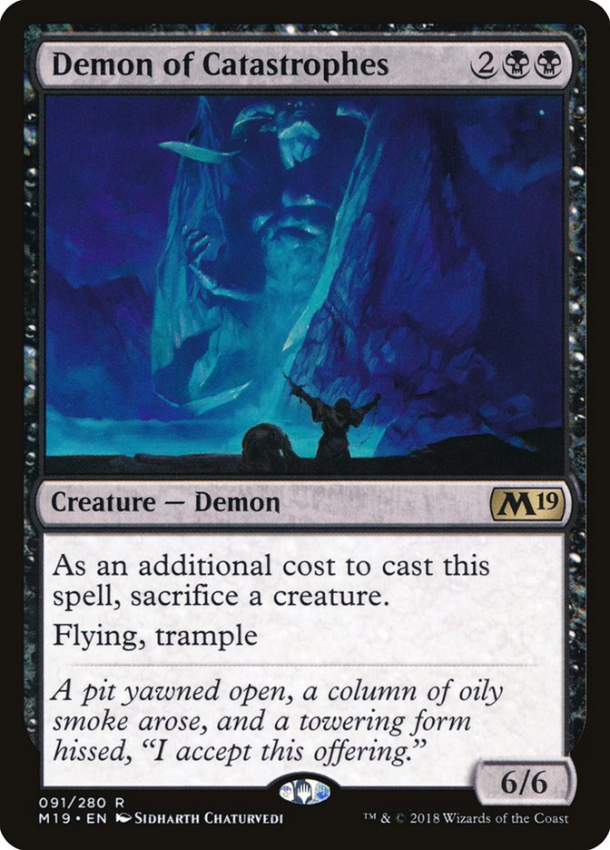 Demon of Catastrophes 91 (Core Set 2019)  | Good Games Adelaide SA