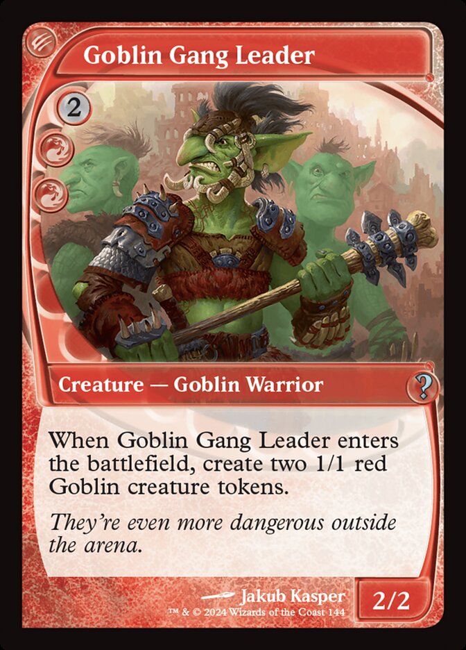 Goblin Gang Leader 144 (Mystery Booster 2)  | Good Games Adelaide SA