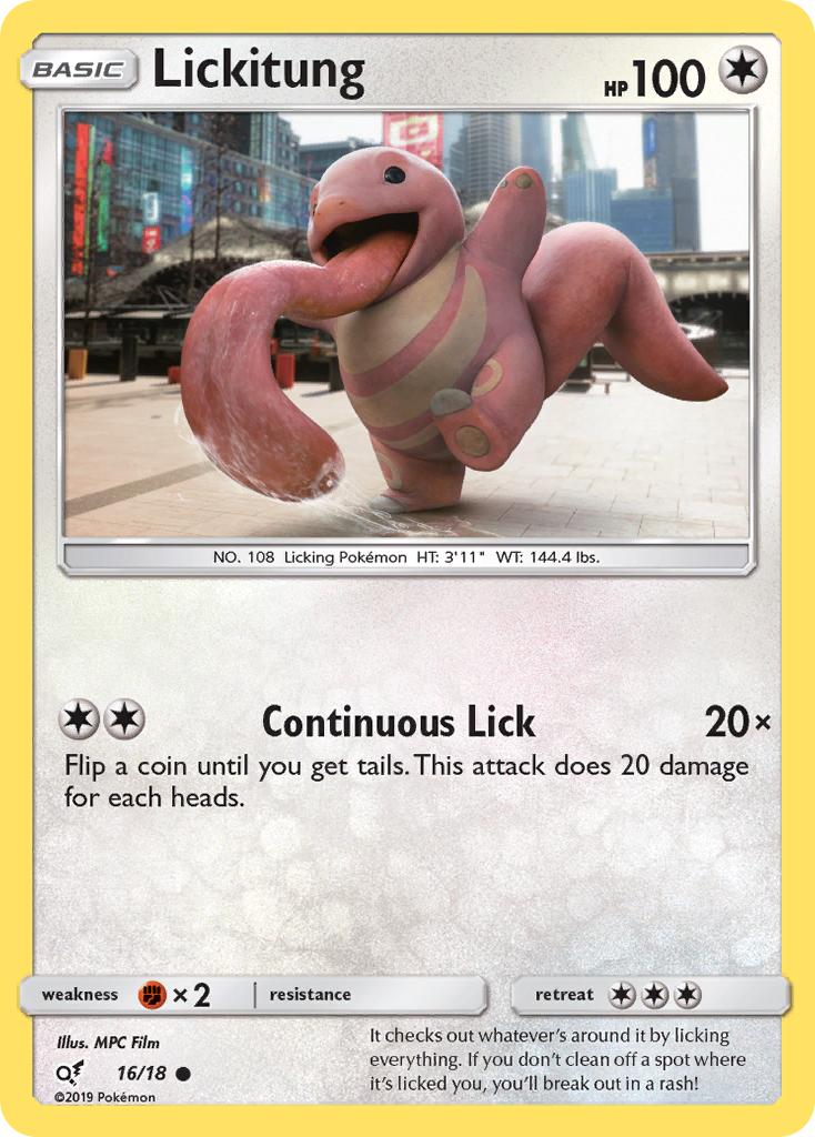 Lickitung (16/18) [Sun & Moon: Detective Pikachu] | Good Games Adelaide SA