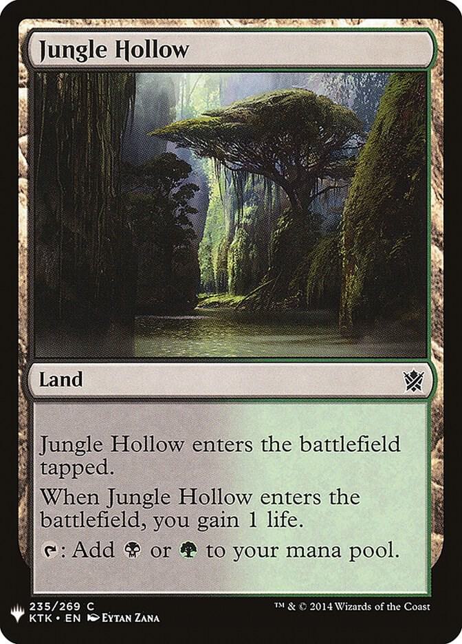 Jungle Hollow 235 (The List Reprints)  | Good Games Adelaide SA