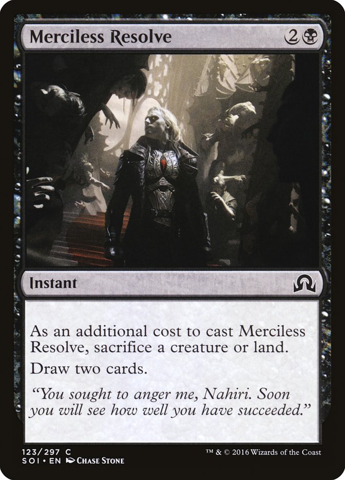 Merciless Resolve [Shadows over Innistrad] | Good Games Adelaide SA