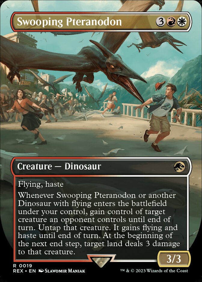 Swooping Pteranodon 19 (Universes Beyond: Jurassic World Collection)  - Foil | Good Games Adelaide SA