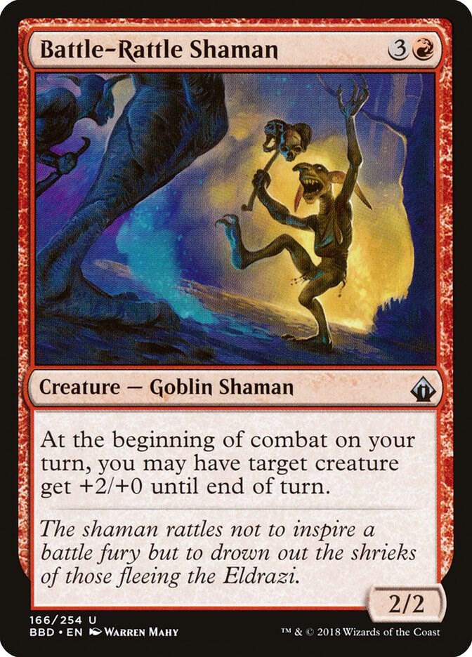 Battle Rattle Shaman 166 (Battlebond)  - Foil | Good Games Adelaide SA