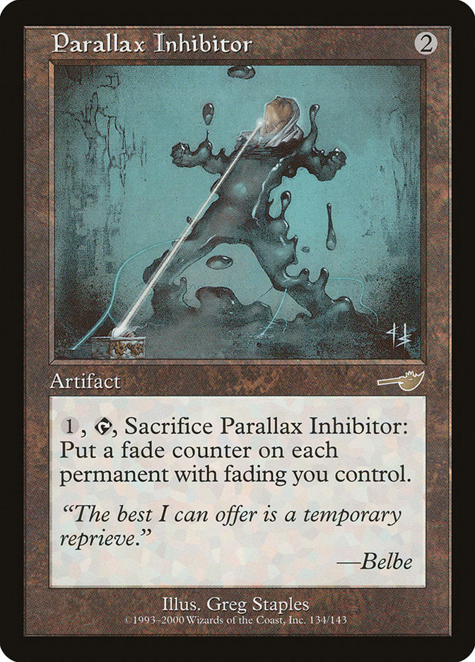 Parallax Inhibitor 134 (Nemesis)  - Foil | Good Games Adelaide SA