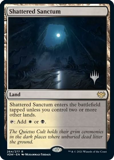 Shattered Sanctum (Promo Pack) [Innistrad: Crimson Vow Promos] | Good Games Adelaide SA