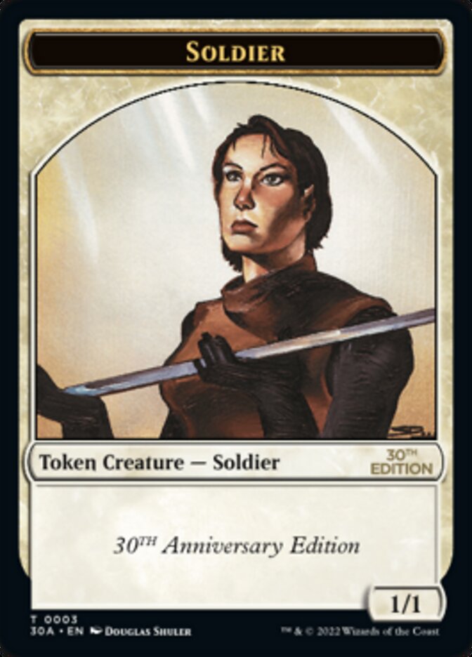 Soldier Token [30th Anniversary Tokens] | Good Games Adelaide SA