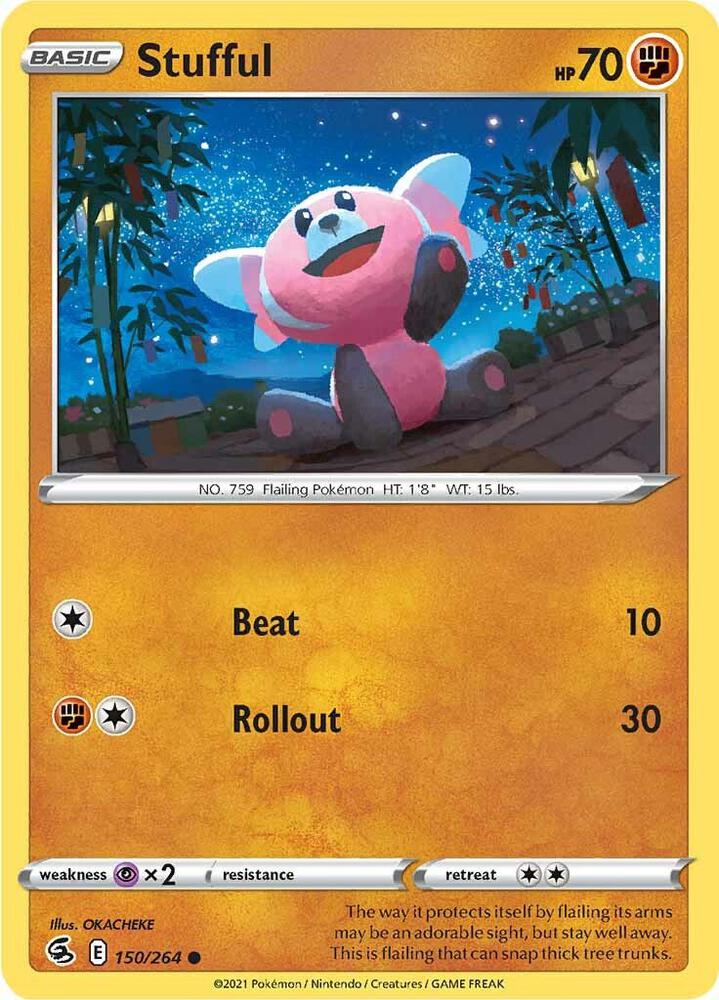 Stufful 150/264 (SWSH08: Fusion Strike)  | Good Games Adelaide SA