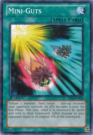 Mini Guts [SP14-EN036] Starfoil Rare | Good Games Adelaide SA