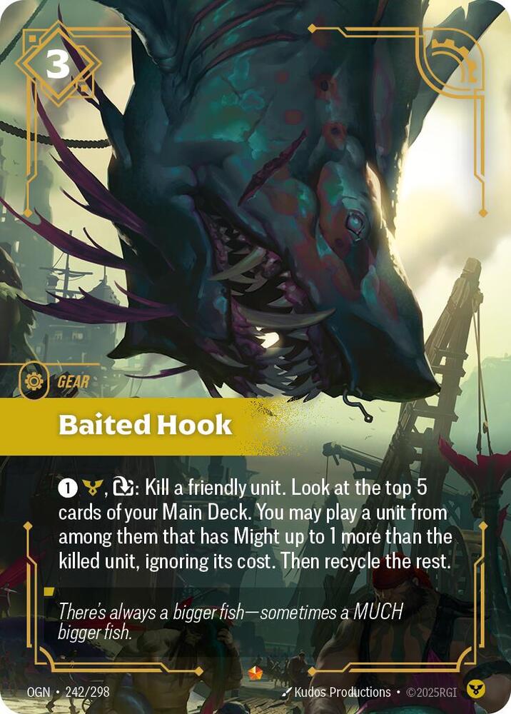 Baited Hook 242/298 (Origins)  - Foil | Good Games Adelaide SA