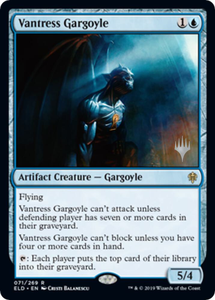 Vantress Gargoyle 71 (Promo Pack: Throne of Eldraine)  - Foil | Good Games Adelaide SA