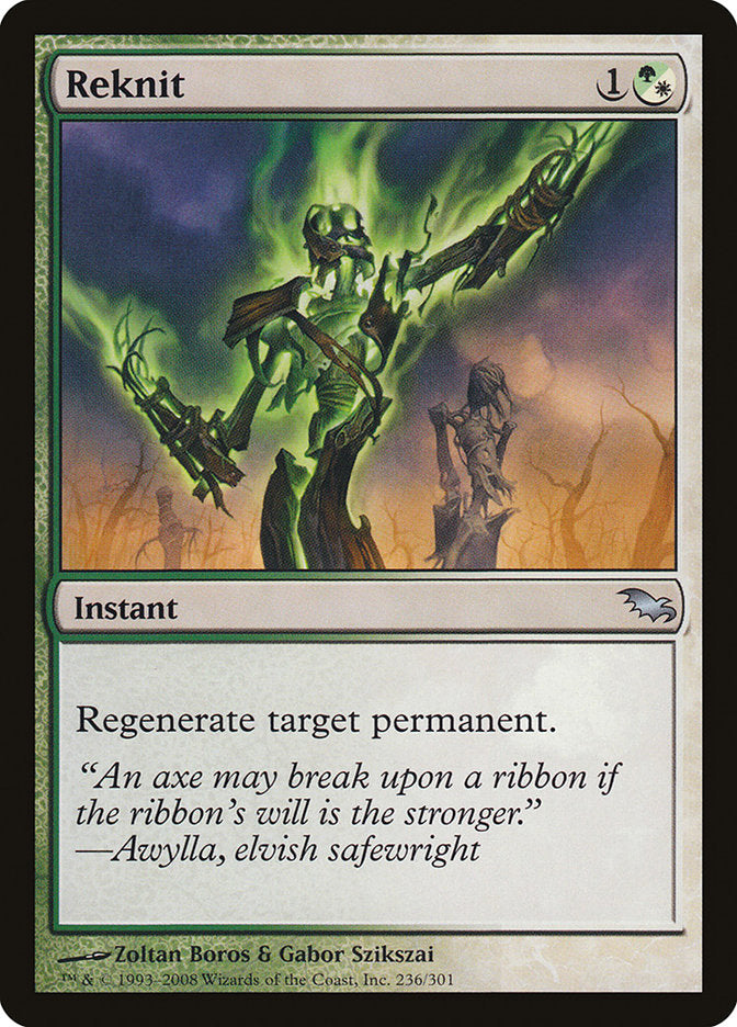 Reknit 236 (Shadowmoor)  - Foil | Good Games Adelaide SA