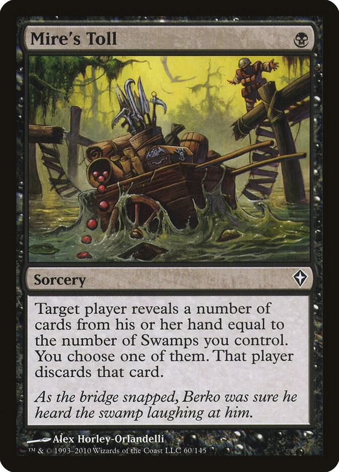Mire's Toll 60 (Worldwake)  - Foil | Good Games Adelaide SA