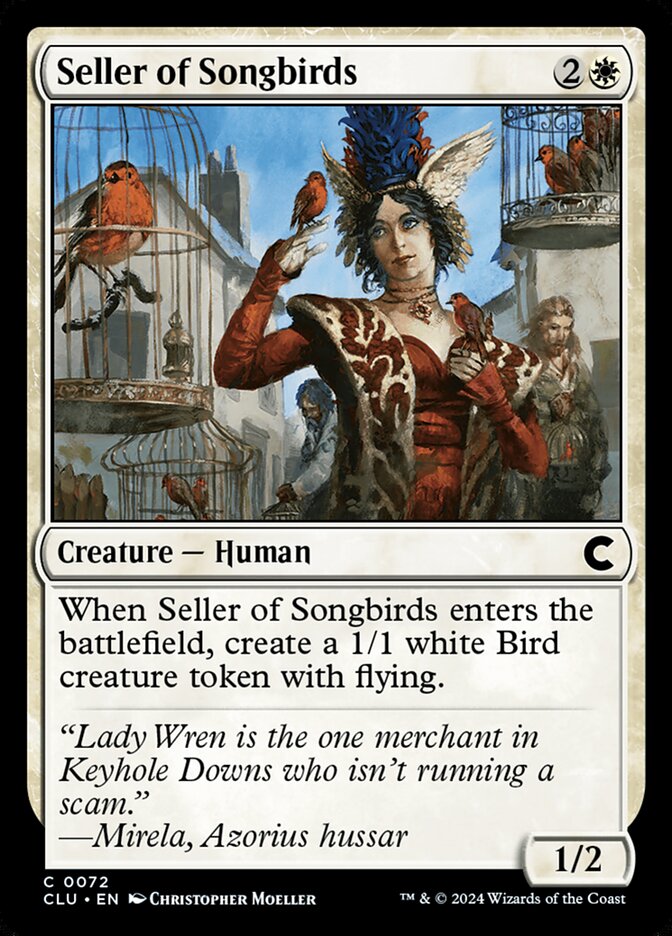 Seller of Songbirds 72 (Ravnica: Clue Edition)  | Good Games Adelaide SA