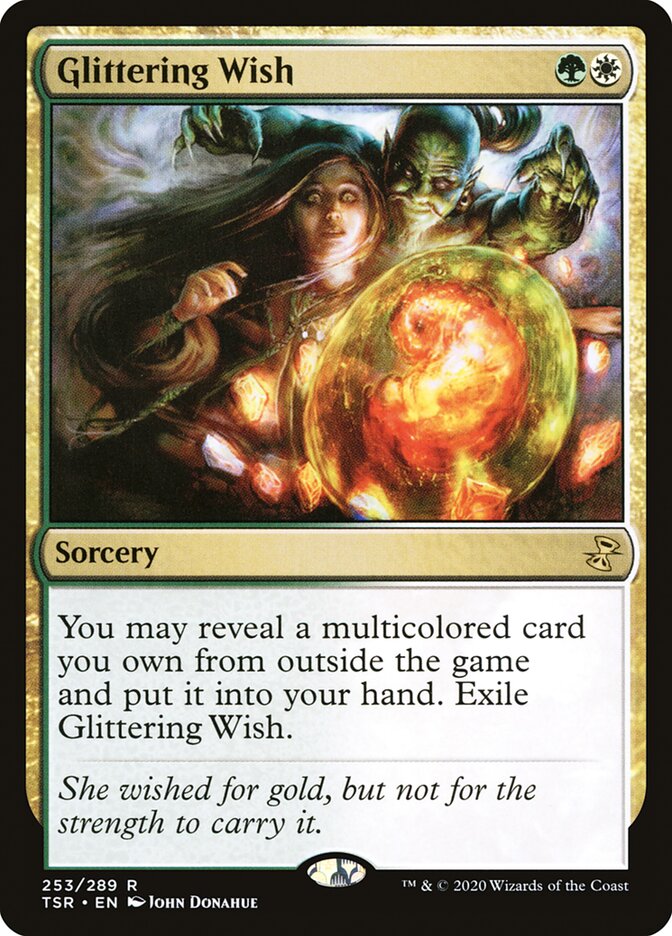 Glittering Wish 253 (Time Spiral: Remastered)  - Foil | Good Games Adelaide SA