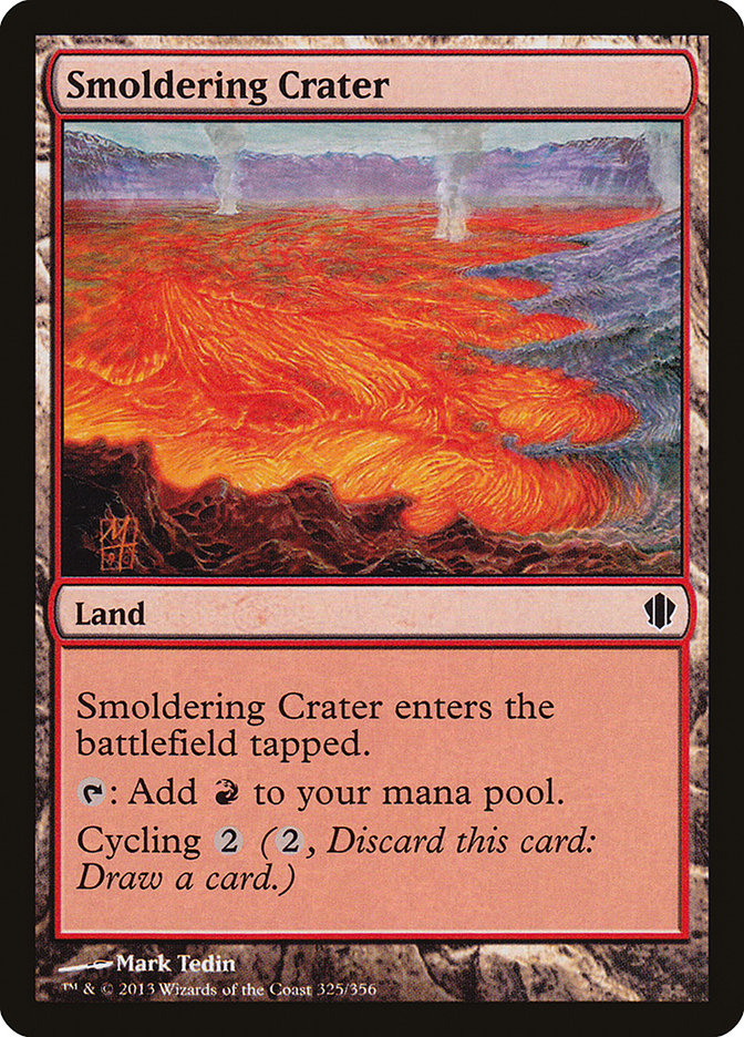 Smoldering Crater [Commander 2013] | Good Games Adelaide SA