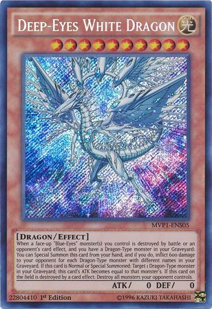 Deep-Eyes White Dragon [MVP1-ENS05] Secret Rare | Good Games Adelaide SA