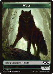 Wolf Double-sided Token [Challenger Decks 2020 Tokens] | Good Games Adelaide SA