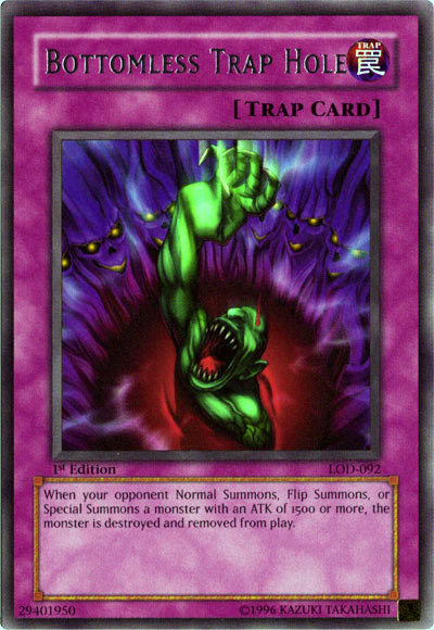 Bottomless Trap Hole [LOD-092] Rare | Good Games Adelaide SA