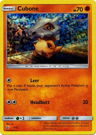 Cubone (7/12) [McDonald's Promos: 2018 Collection] | Good Games Adelaide SA
