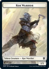 Kor Warrior // Plant Double-sided Token [Zendikar Rising Tokens] | Good Games Adelaide SA