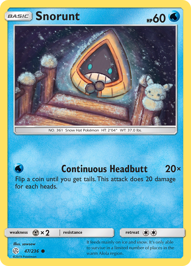 Snorunt (47/236) [Sun & Moon: Cosmic Eclipse] | Good Games Adelaide SA