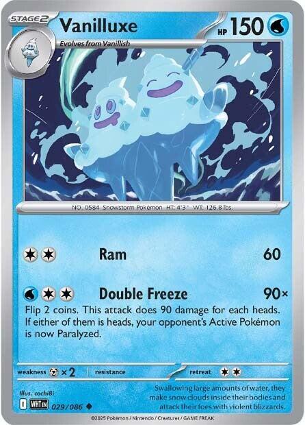 Vanilluxe 029/086 (SV: White Flare)  | Good Games Adelaide SA