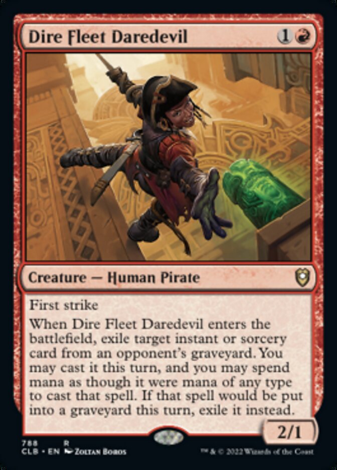 Dire Fleet Daredevil [Commander Legends: Battle for Baldur's Gate] | Good Games Adelaide SA