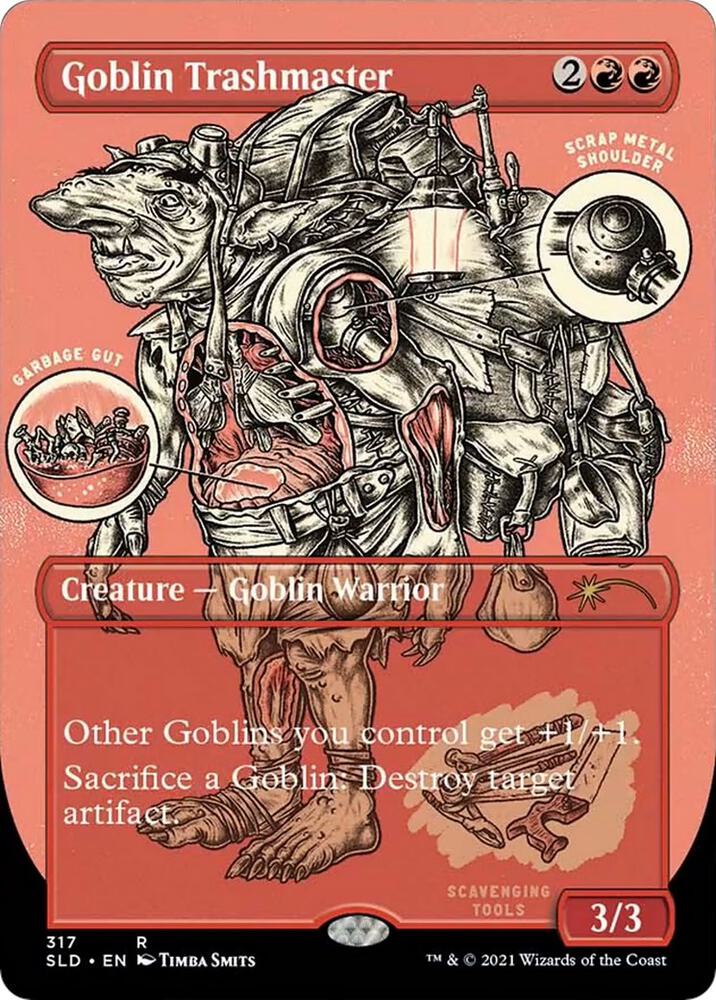 Goblin Trashmaster Foil Etched 317 (Secret Lair Drop Series)  - Foil | Good Games Adelaide SA