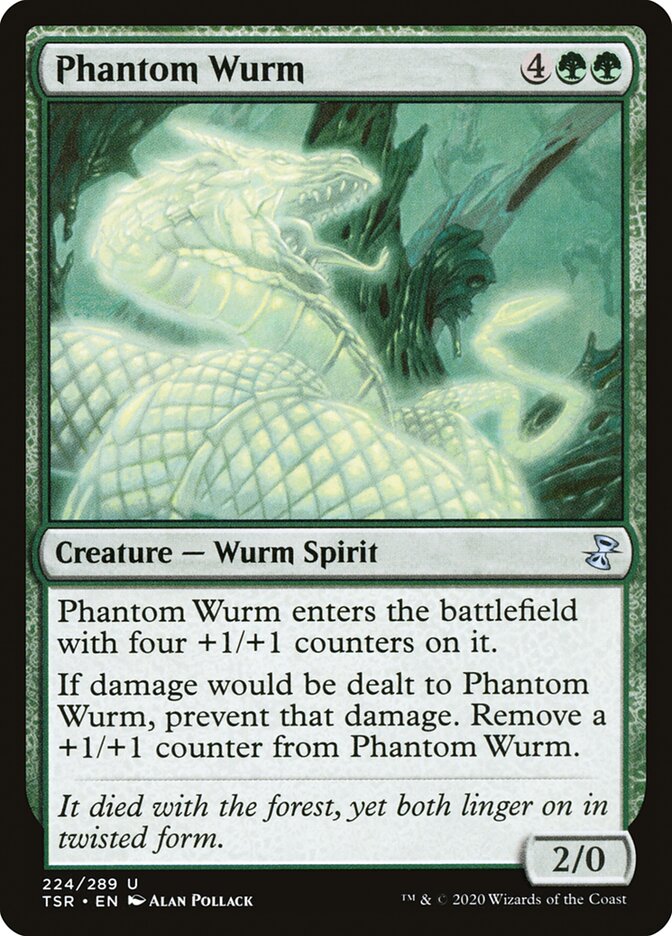 Phantom Wurm 224 (Time Spiral: Remastered)  - Foil | Good Games Adelaide SA