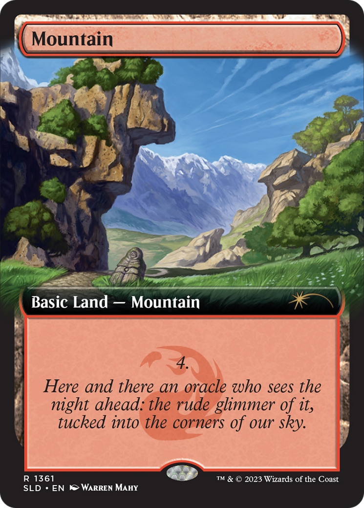 Mountain (1361) [Secret Lair Drop Series] | Good Games Adelaide SA