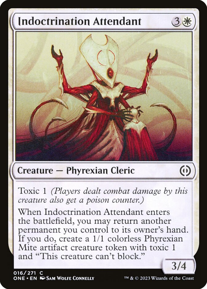 Indoctrination Attendant 16 (Phyrexia: All Will Be One)  | Good Games Adelaide SA