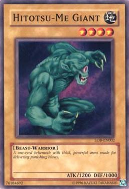 Hitotsu-Me Giant [LOB-EN002] Common | Good Games Adelaide SA