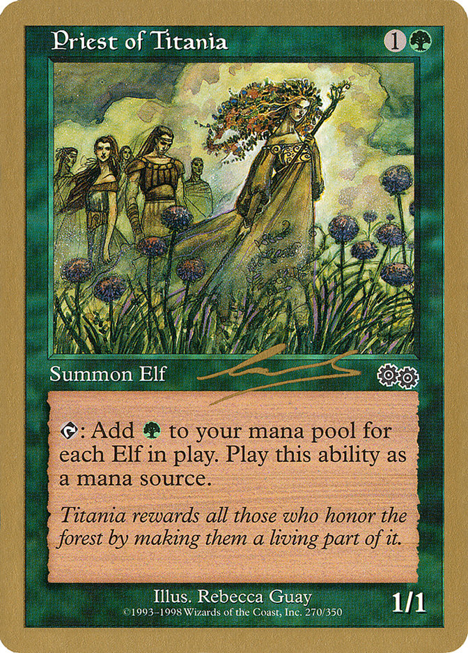 Priest of Titania (Nicolas Labarre) [World Championship Decks 2000] | Good Games Adelaide SA