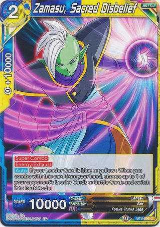 Zamasu, Sacred Disbelief [BT9-091] | Good Games Adelaide SA